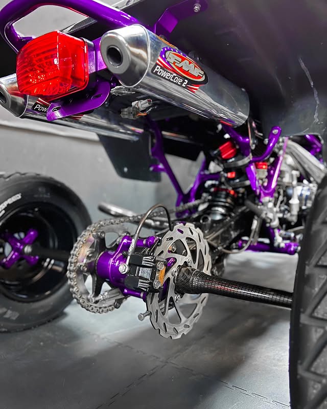purple yamaha banshee 350 for sale - Image 3