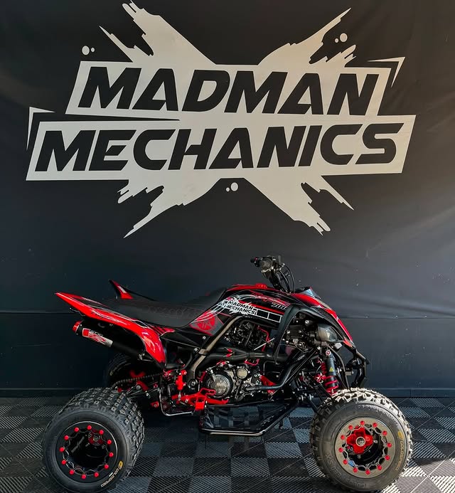 red yamaha raptor 700r for sale