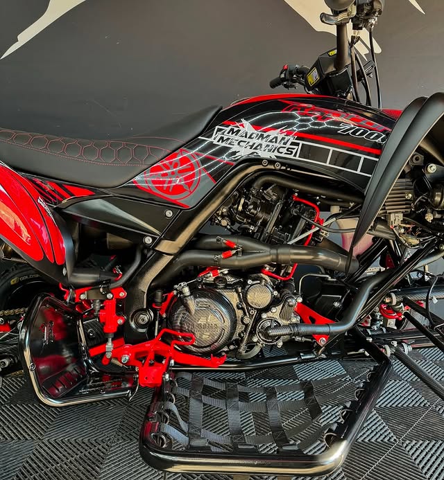 red yamaha raptor 700r for sale - Image 2