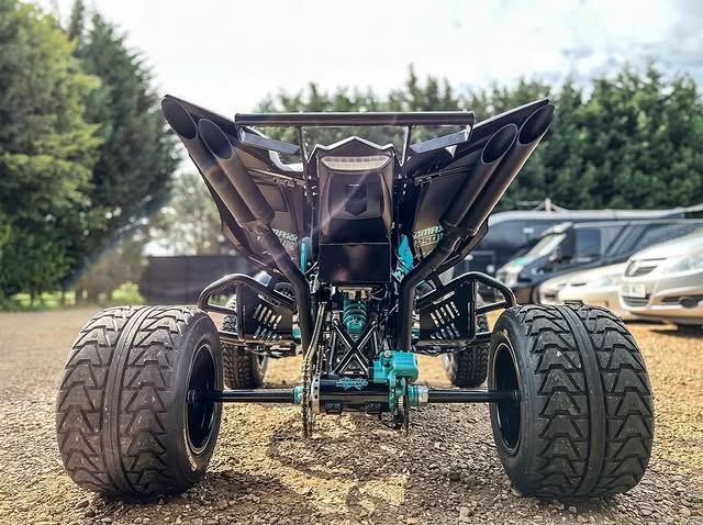 Light blue Yamaha Raptor 700R for sale - Image 2