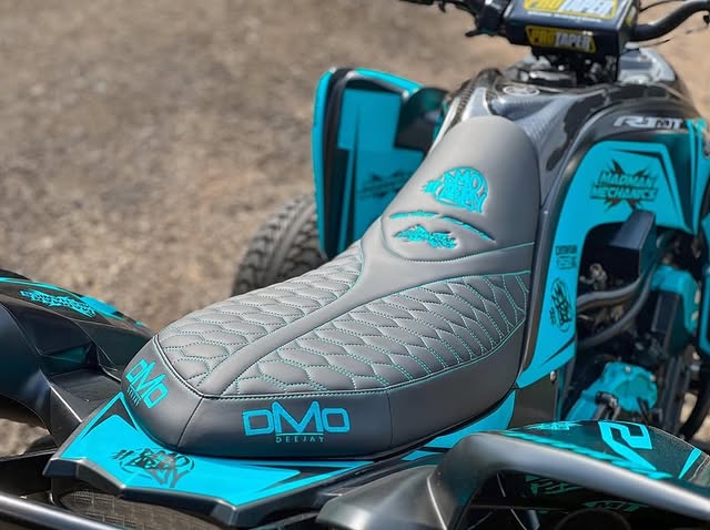 Light blue Yamaha Raptor 700R for sale - Image 4