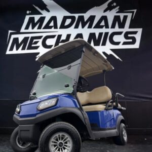 Blue 2025 Club Car Tempo Gas golf cart for sale