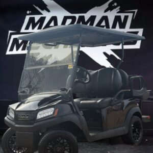 Black 2025 Club Car Tempo Lithium-Ion golf cart for sale