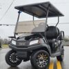 Black 2024 Club Car Tempo Lithium-Ion golf cart for sale - Image 4