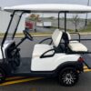 White 2024 Club Car Tempo Lithium-Ion golf cart for sale - Image 6