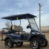 Blue 2025 Club Car Tempo Lithium-Ion golf cart for sale - Image 4