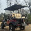 Red 2025 Club Car Tempo Lithium-Ion golf cart for sale - Image 3