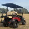 Red 2025 Club Car Tempo Lithium-Ion golf cart for sale - Image 4