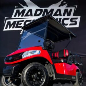 Red 2021 Yamaha drive2 Lithium golf cart for sale