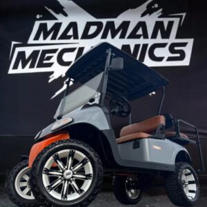 Grey 2003 E-z-g-o RXV lifted golf cart for sale