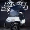 White 2020 E-Z-GO Freedom rxv elite 4 seater golf cart