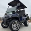 Blue 2025 Evolution Maverick 2+2 Plus Lithium-Ion golf cart