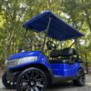 Blue 2022 Yamaha drive2 gas golf cart for sale - Image 2