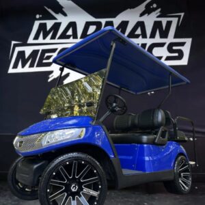Blue 2022 Yamaha drive2 gas golf cart for sale
