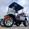 Grey 2003 E-z-g-o RXV lifted golf cart for sale - Image 2