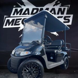 Black 2020 E-Z-GO Freedom rxv elite 4 seater golf cart