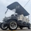 Black 2025 Evolution D5 Ranger 6 Plus lithium Golf Cart
