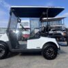 White 2020 E-Z-GO Freedom rxv elite 4 seater golf cart - Image 3