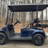 Blue 2020 E-Z-GO Freedom rxv elite 4 seater golf cart - Image 3