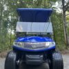 Blue 2022 Yamaha drive2 gas golf cart for sale - Image 4