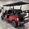 Red 2025 Teko EV Trophy Plus HP Lithium-Ion golf cart - Image 4