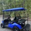 Blue 2022 Yamaha drive2 gas golf cart for sale - Image 5