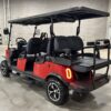 Red 2025 Teko EV Trophy Plus HP Lithium-Ion golf cart - Image 5