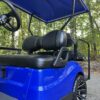 Blue 2022 Yamaha drive2 gas golf cart for sale - Image 7