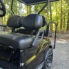 Black 2022 Yamaha Drive2 EFI gas 4 seater lifted golf cart - Image 7
