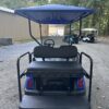 Blue 2022 Yamaha drive2 gas golf cart for sale - Image 8