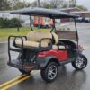 Red 2024 Club Car Tempo Lithium-Ion golf cart for sale - Image 4