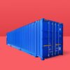45ft High Cube Pallet Wide shipping Container